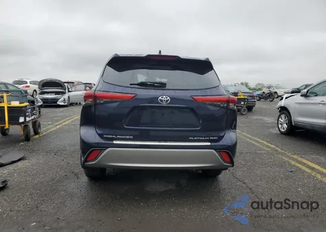 2021 Toyota Highlander Platinum из США, поврежденный, VIN 5TDFZRBH5MS146985